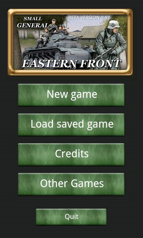 Android application Small General Eastern Front screenshort