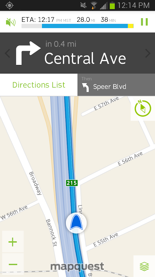 MapQuest: Maps, GPS & Traffic - screenshot