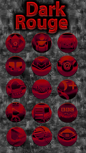 How to get Dark Rouge Icon Pack 1.0 mod apk for bluestacks