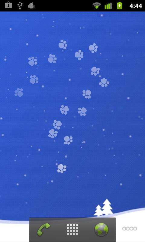 Footprint Live Wallpaper Screen 3