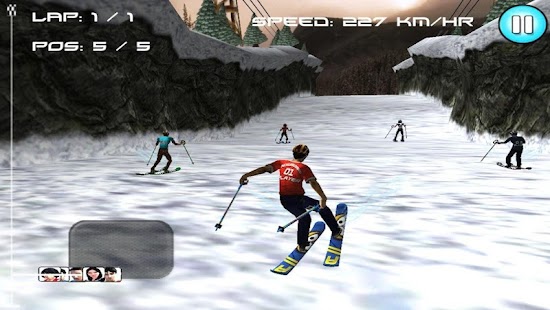  Snow Ski Racing ( 3D Game )  