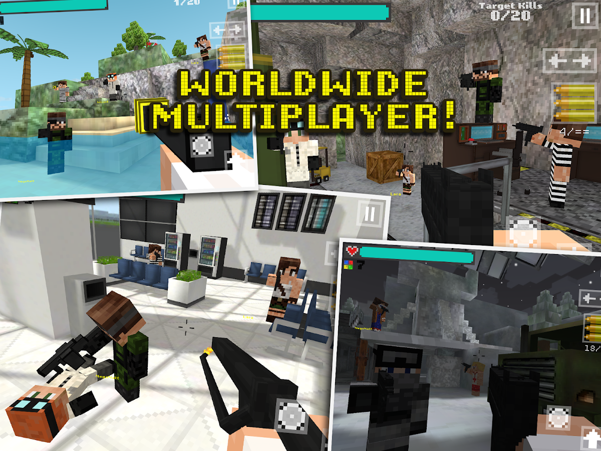Block Gun 3D: Ghost Ops - screenshot