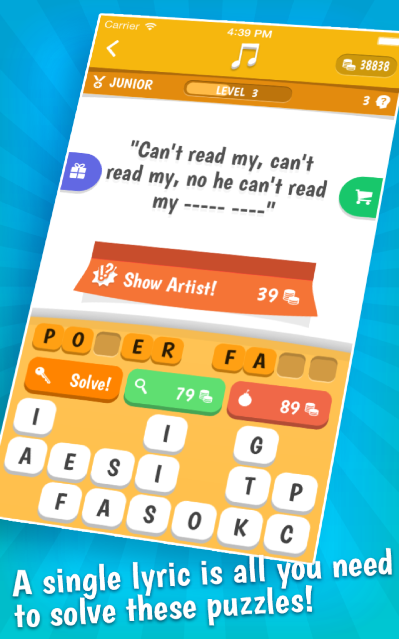 Song Quiz Screen 2