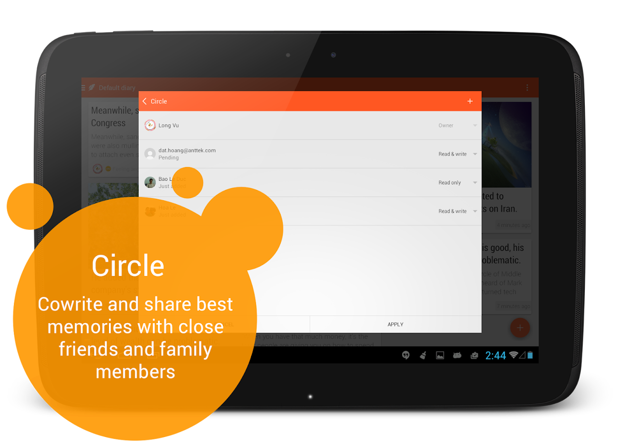    Better Diary (Journal, notes)- screenshot  