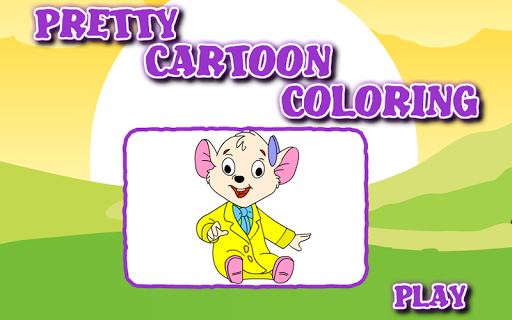 【免費休閒App】Coloring Pretty Cartoon-APP點子