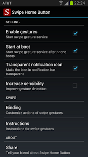 Swipe Home Button (Trial) - screenshot thumbnail