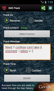 SMS Prank