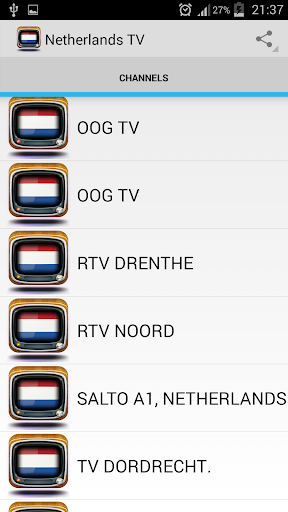 【免費媒體與影片App】Netherlands TV-APP點子