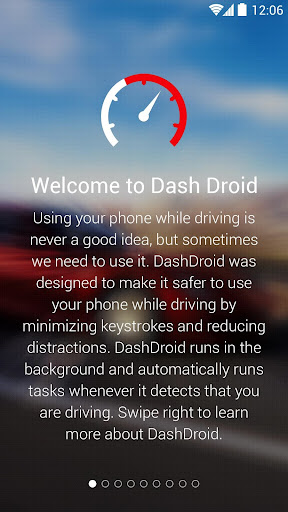 DashDroid - Safe Driving App