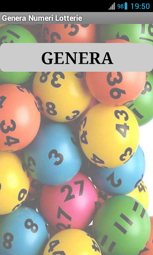 Generatore Numeri Lotterie