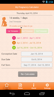 Lastest My Pregnancy Calculator APK