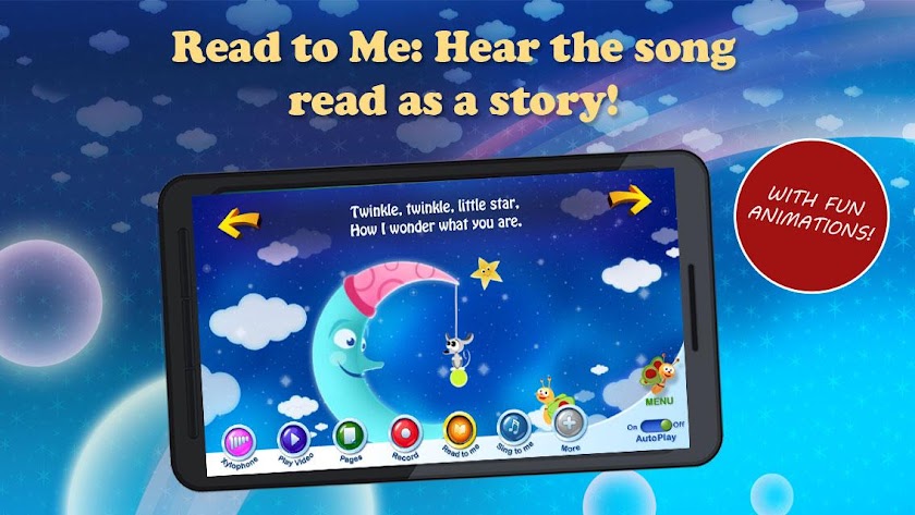 Twinkle Star Song Book -BabyTV Screen 2