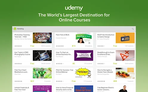 Udemy: Online Courses App for Android icon