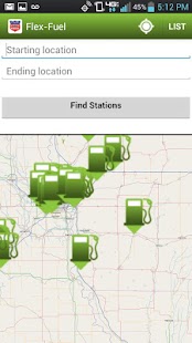 Flex-Fuel Station Locator Screenshots 4
