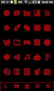 ADW Neon Theme for (Android) Free Download on MoboMarket