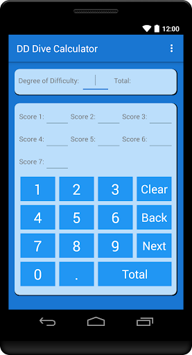 DD Diving Calculator