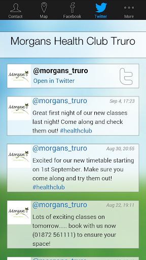 【免費商業App】Morgans Health Club Truro-APP點子