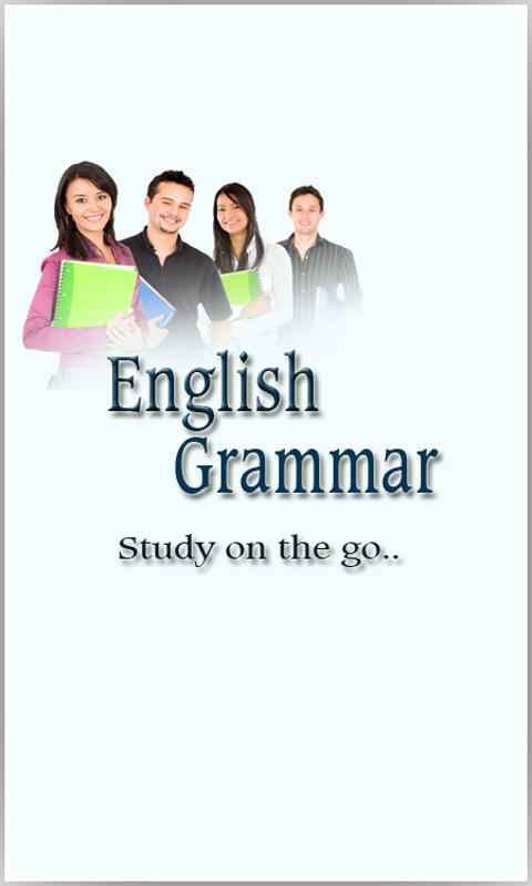 English Grammar Book Screen 1