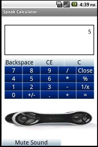 Speak Calculator