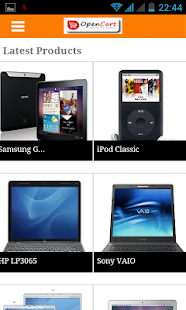 OpenCart Catalog Mobile App Screenshots 2