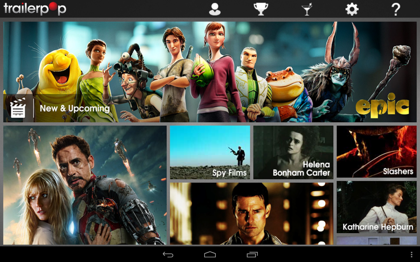 Trailerpop - screenshot