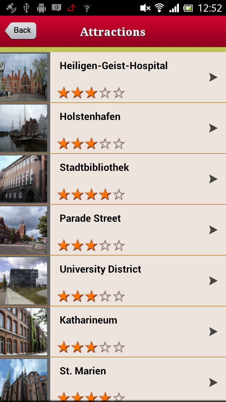 Lubeck Offline Travel Guide Screen 3