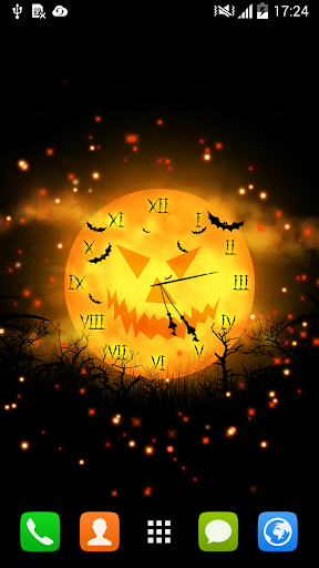 【免費個人化App】Halloween Clock-APP點子