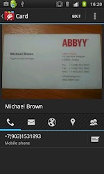 ABBYY Business Card Reader