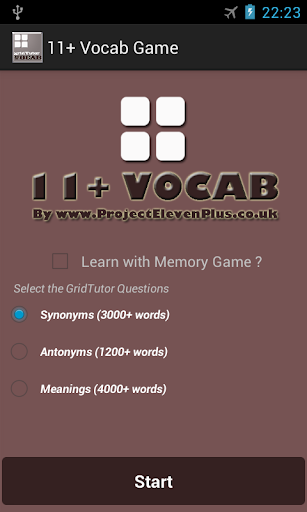 11+ Vocabulary Builder