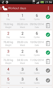 Daily abdominale entraînement - screenshot thumbnail