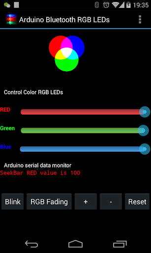 Arduino のBluetooth対応の RGB LED