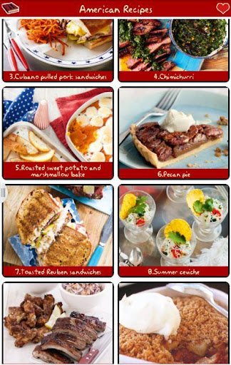 American Recipes Free