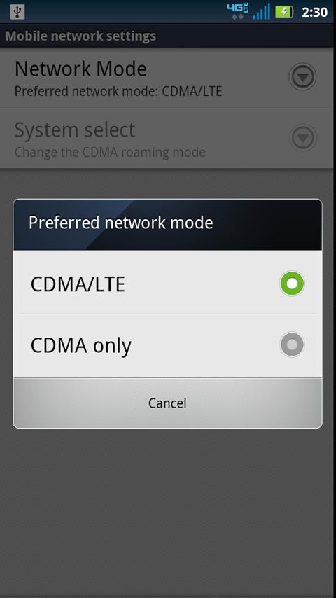 comment avoir la 4g sur android