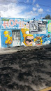Mural Los Simpson 