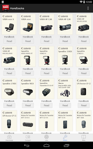 【免費書籍App】Handbooks for Canon Camera-APP點子