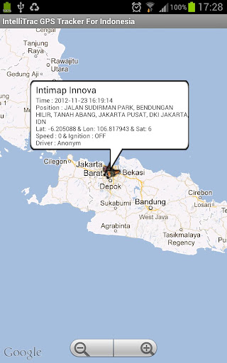 IntelliTrac GPS For Indonesia