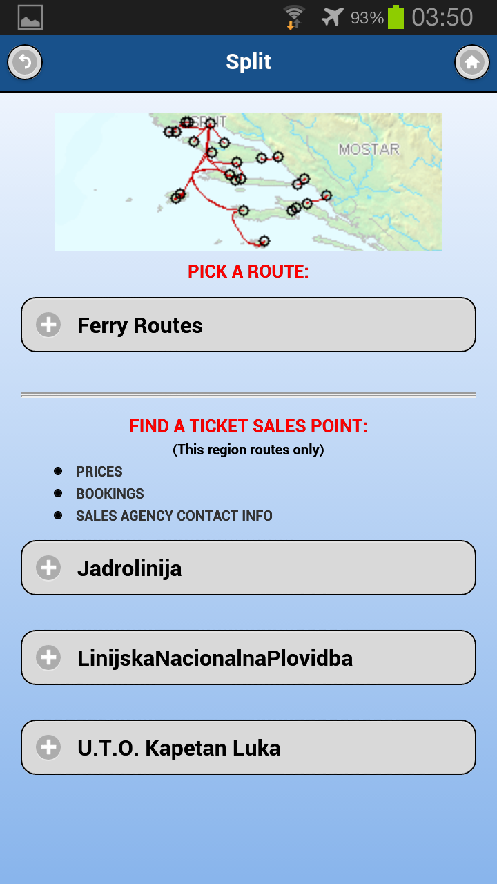 Croatia Ferry Screen 2