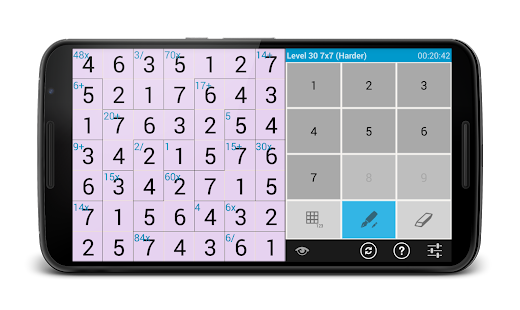 Mathdoku FREE! Screenshots 6