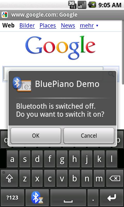 BluePiano Bluetooth Wedge Screen 3