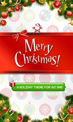 Merry Christmas Pro SMS Theme