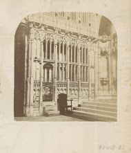 Gotisch koor van een kerk in Engeland