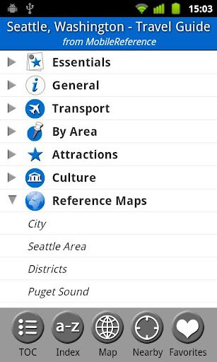 Seattle - Travel Guide Map