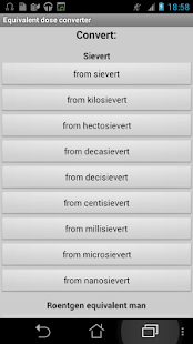 Free Equivalent dose converter APK for Android