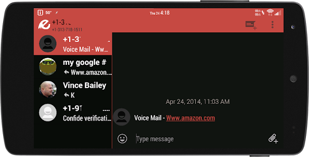 Lastest Red Evolved for EvolveSMS APK for PC