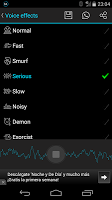 Voice Changer HD APK capture d'écran Thumbnail #4