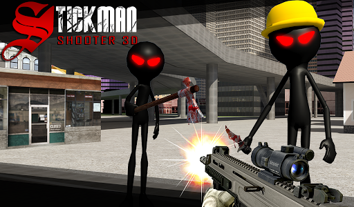 【免費動作App】Stickman Shooter 3D-APP點子