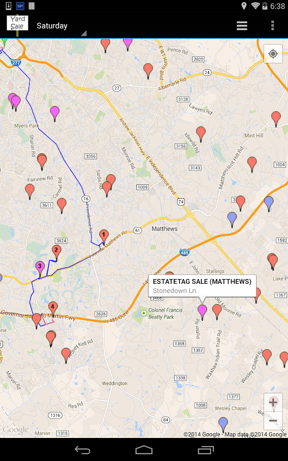 Yard Sale Treasure Map - Android Apps on Google Play