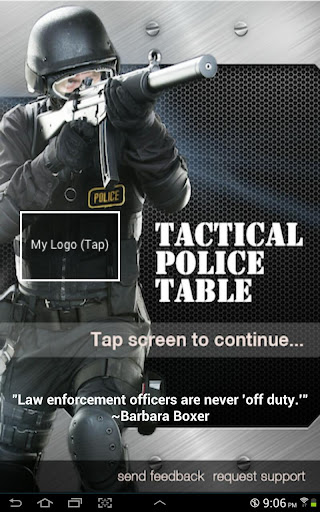 Tactical Police Table
