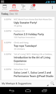Meetup - screenshot thumbnail