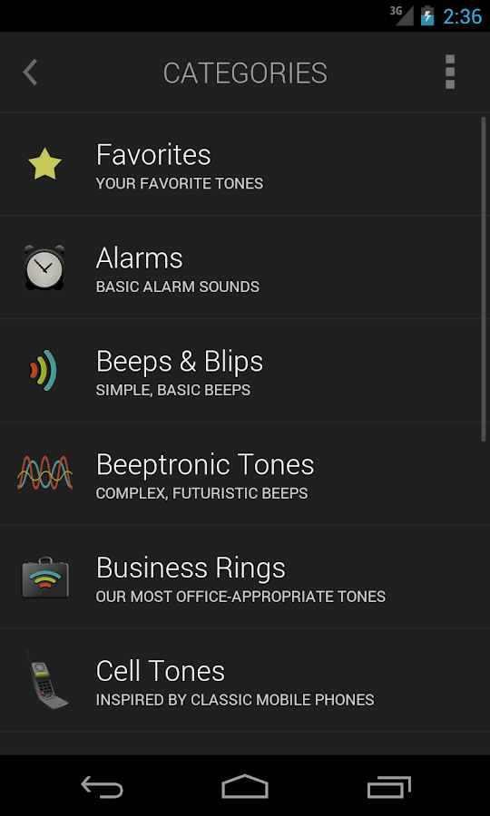 Ringtones Complete - screenshot